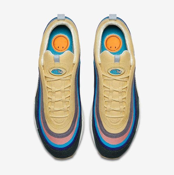 

2018max sean wotherspoon x 1/97 vf sw hybrid running shoes for men women corduroy rainbow authentic sneakers with original box 36-45