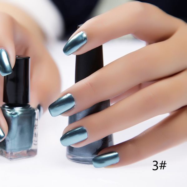

6 ml metallic nail polish mirror oil gel polishgel varnishes metal mirror oil party sale