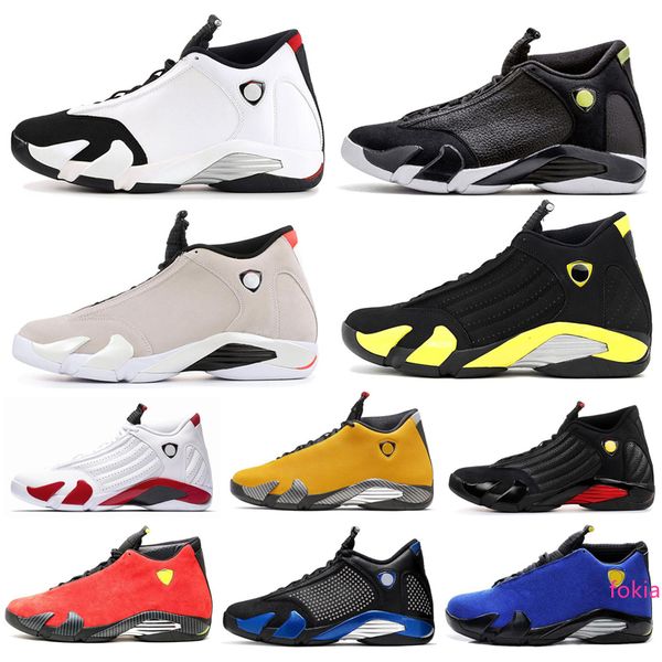 

ale 14 14s varsity royal men basketball shoes university gold red candy cane desert sand thunder mens trainer sports sneakers