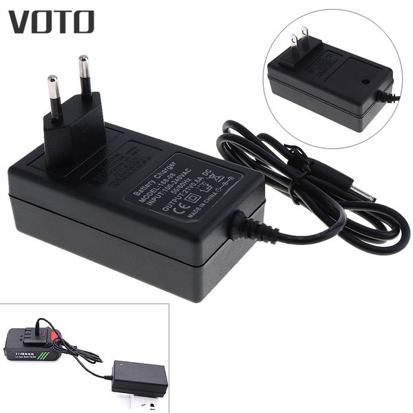 

voto power tool charger 110cm eu us power adapter for 21v lithium screwdriver battery