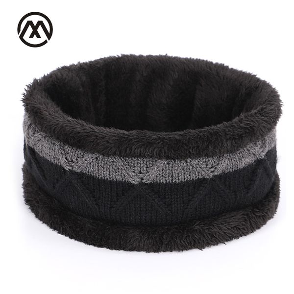 

men's knit bib hats scarf autumn and winter new warm and comfortable adjustable square grid stitching fashion man's caps, Blue;gray