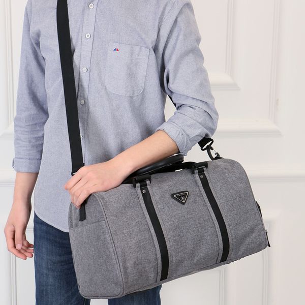 

men handheld traveling bag shoulder casual sports gym bag women's korean-style fashion short trip business trip travel light