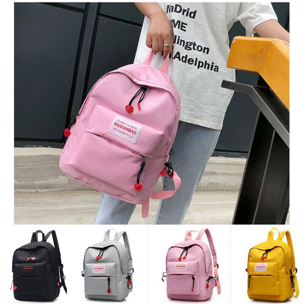 

новая мода водонепроницаемый рюкзак женщины школьные сумки для девочек путешествия ноутбук bagpack унисекс сша