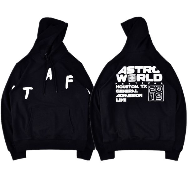 

мужские дизайнерские толстовки трэвис скотт пребывания персонала балахон хип-хоп хай-стрит мода марка толстовка с капюшоном толстовка s-хl, Black