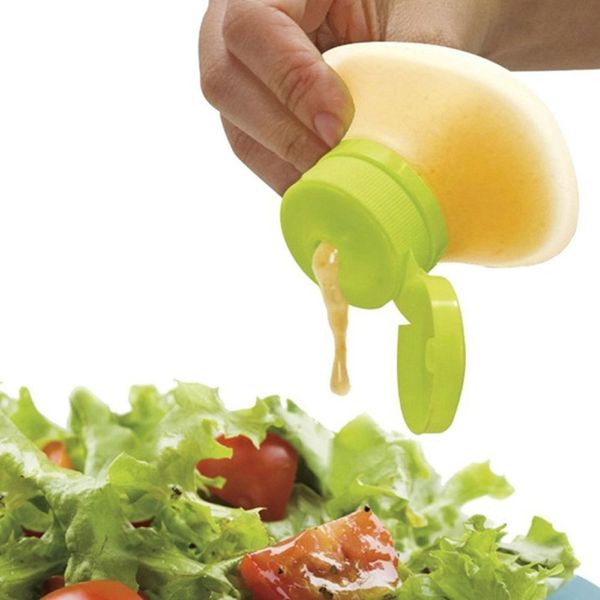 

пластиковые salad dressing бутыль приправа диспенсер кетчуп горчица салат туалетный мини для хранения продуктов контейнер баночки