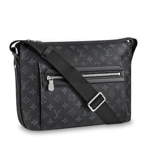 

m44223 odyssey messenger pm men real caviar lambskin le boy chain flap bag handbags shoulder messenger bags totes