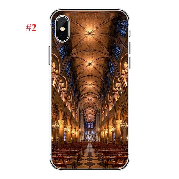 

luxury notre dame de paris корпус телефона для iphone 11 pro 6 6s 7 8plus x xs xr max soft tpu чехлы для samsung s10 s10e s9 s8 plus примеча