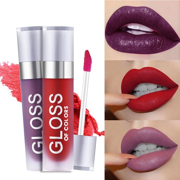 

15 color lips makekup glitter matte liquid lipstick red purple waterproof lipstick long lasting nude pigment malip gloss