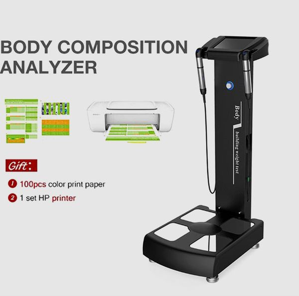 

new version body composition analyzer fat scale analysis mass index with a4 printer for weight measurement on sale