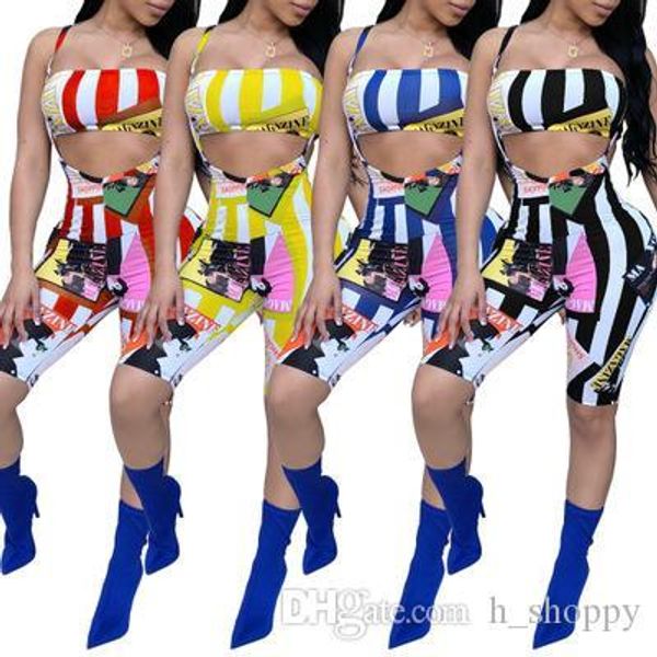 

women print tracksuit plus size girls sportswear summer fashion 2 piece set tracksuit with shorts sportswear size s-2xl, White