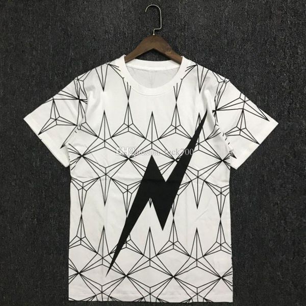 

19ss luxury mens designer t shirt fashion trend couple short sleeve mens print sport tees 2 colors size s-2xl, White;black