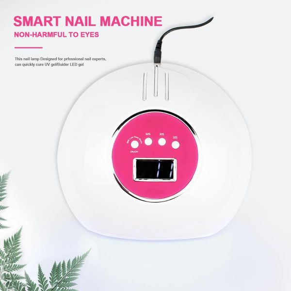 

72w nail lamp infrared intelligent induction 30 led/uv double light source lamp beads four-gear timing function