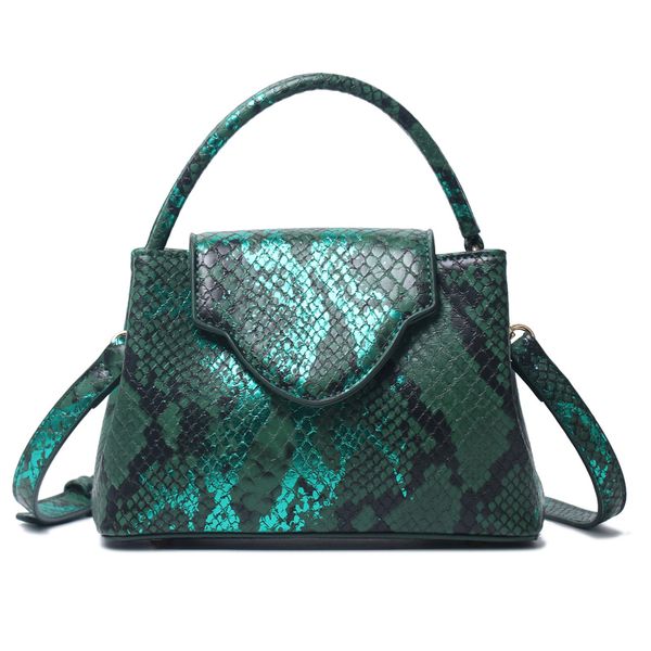 

special women ostrich leather tote bag snake pattern leather shoulder bags for party