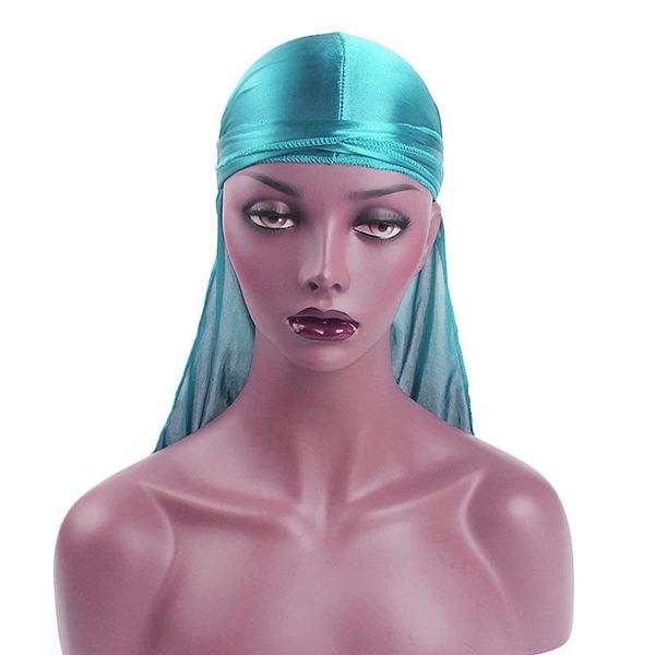 

fashion men hip hop hat silk polyester bandana hat solid colorful headwear hats men casual streetwear adjustable caps /pt, Blue;gray