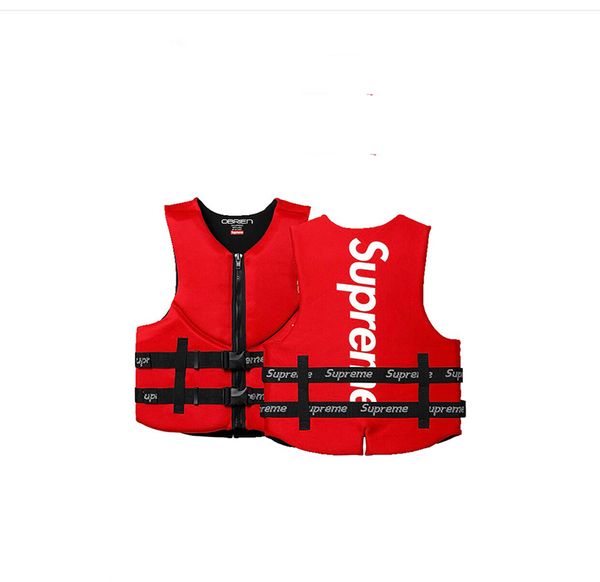 

Clone red life ve t and buoy buoyancy life jacket protection wai tcoat ummer for wimming fi hing rafting urfing