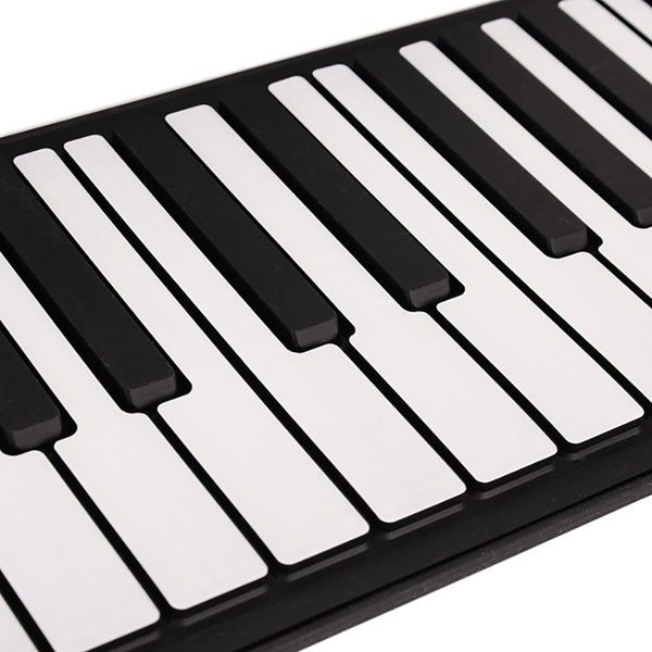 

профессиональный 88 key midi электронная клавиатура roll up piano силикон flexible с педалью