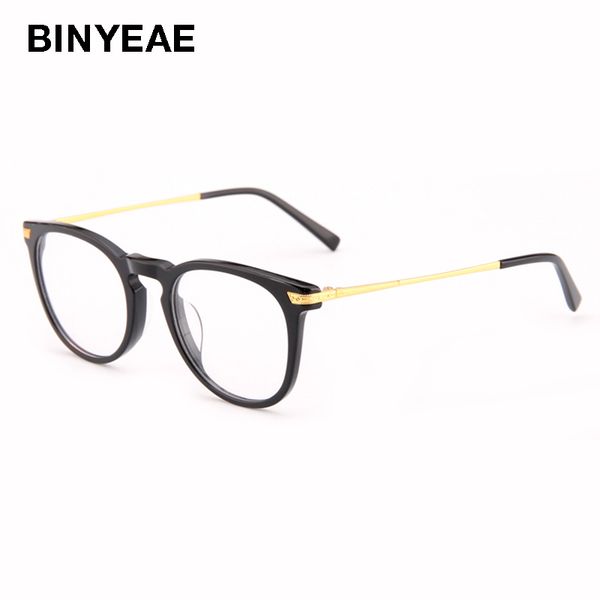 

новый ацетат полный обод женщины и мужчины оптические очки рамка очки очки, Black