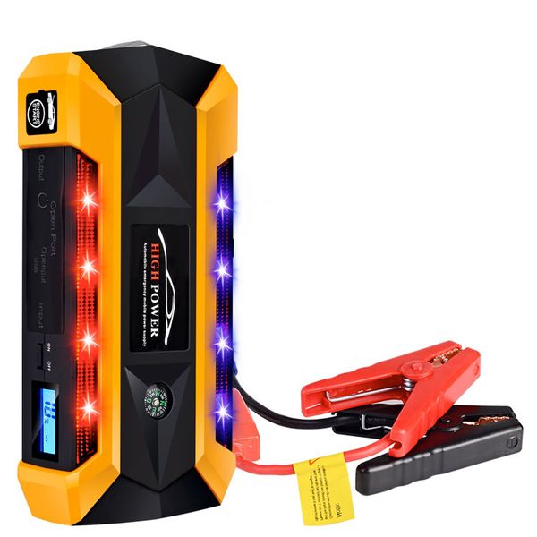 

car jump starter 12v 4usb portable car battery charger emergency starting power bank tool kit jx29a-2
