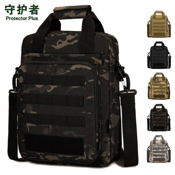 

tactical tote bag outdoor bag waterproof nylon bags molle system multifunctional high capacity sling 321
