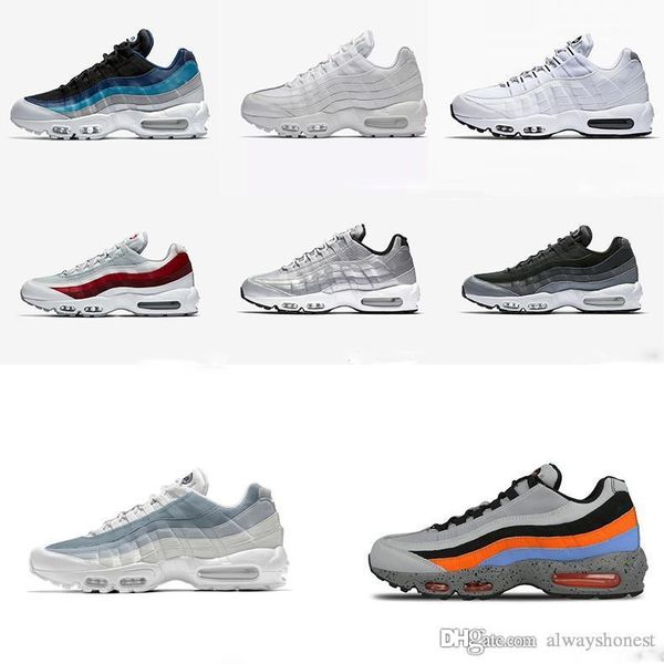 

2020 men 95 og cushion navy sport high-quality chaussure 95s walking boots men running shoes cushion 95 sneakers size 36-46