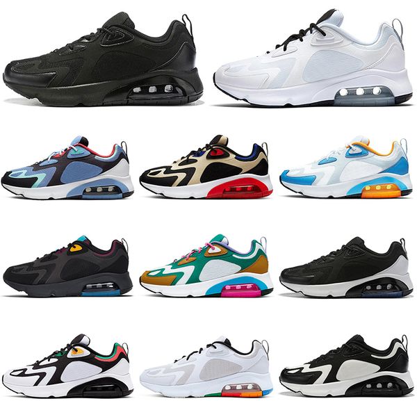 

new 200 running shoes men women 200s rasta mystic green desert sand team gold oreo bordeaux mens trainer sports sneakers runner, White;red