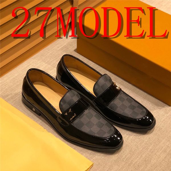 

20ss handmade men's plain toe oxford double monk strap genuine genuine leather classic buckle dress shoes men shoes office size us6.5-1, Black