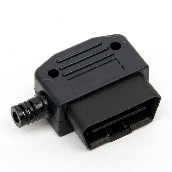 

50шт адаптер адаптер shell diy много obd разъем 16pin obd2 разъем obd 2 мужской 16 pin ii