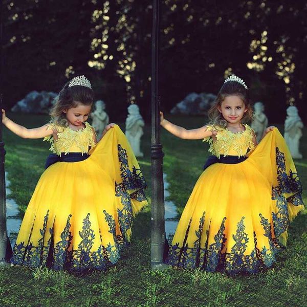 

lace princess dress baby tutu costume children clothing ball gowns for girls flower girl dress first communion dresses for girls, Red;yellow