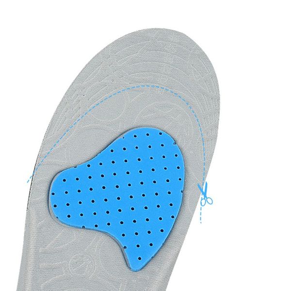 

healmeyou 1 pair memory foam breathable absorbent deodorant cushioning insole, Black;white