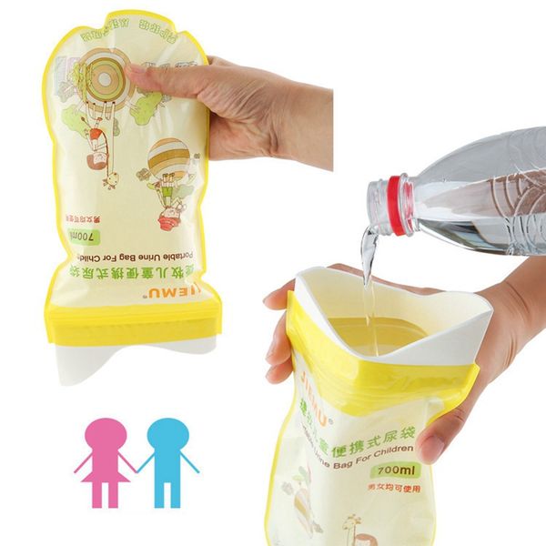 

700ml baby portable pee bag car disposable outdoor camping sports toilet baby emergency urine bag pee mini toilet