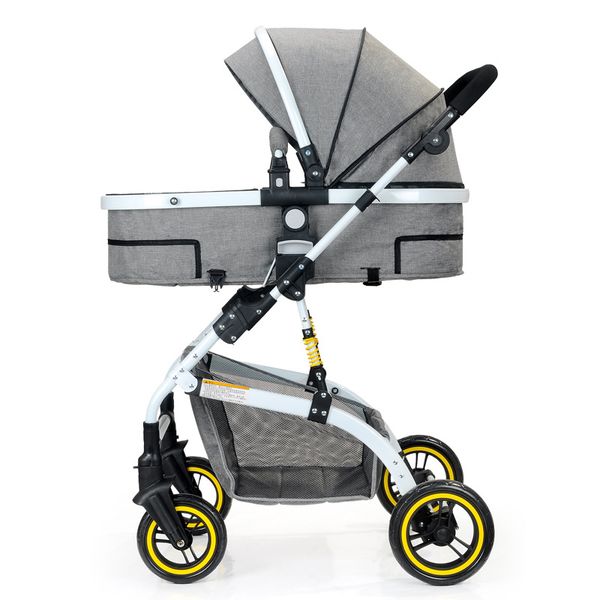 

babyfond high landscape two-way stroller 2018 two-way sitting fold folding light child stroller