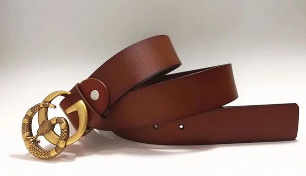 

2019 new designer model belts men women jeans belts for men women metal buckle with the 105cm-125cm size with07777, Black;brown