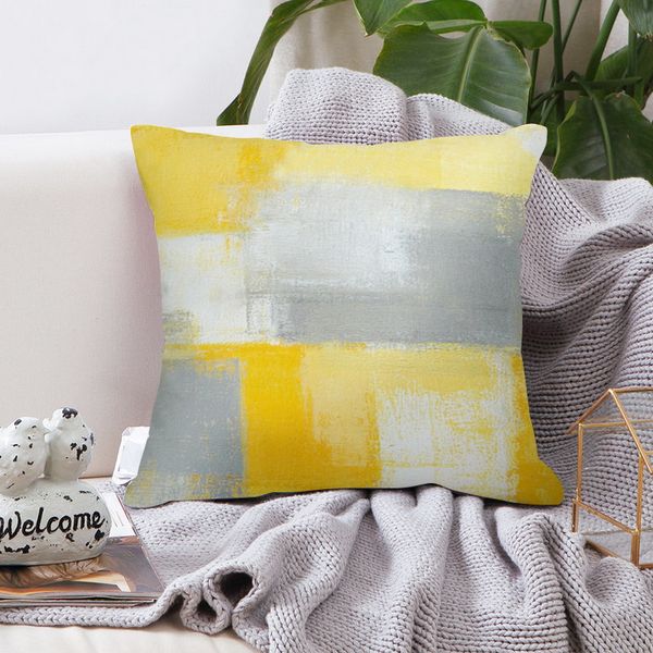 

urijk new geometric printed throw cushion pillow cover bedroom grometric striped pillowcase printing cushion pillow case