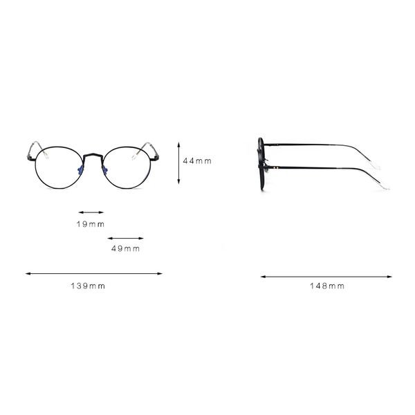 Оптово-оптические очки Винтаж ретро простые женщины мужские компьютерные очки для чтения компьютерные очки миопии очки кадр бренда дизайн окуло