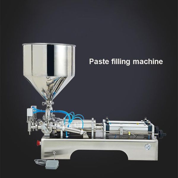 

g2wg horizontal automatic pneumatic paste filling machine double heads filling machine 110v/220v 500w 0.6mpa 1-30 bottles/min