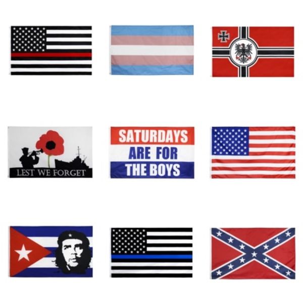 

7 styles trump 2020 flag donald trump flag keep america great donald for president campaign banner 90*150cm garden flags#344