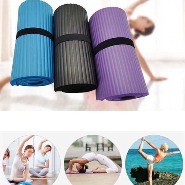 

60x25x1.5cm йога колено мат подушка колено protector home gym фитнес оборудование non-slip pad small йога для тела здания