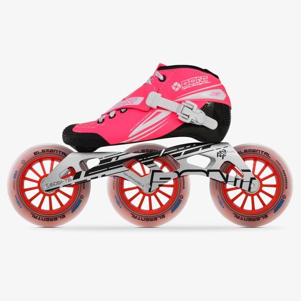 

bont jet 2pt three whees package inline skate speed inline skate roller carbon