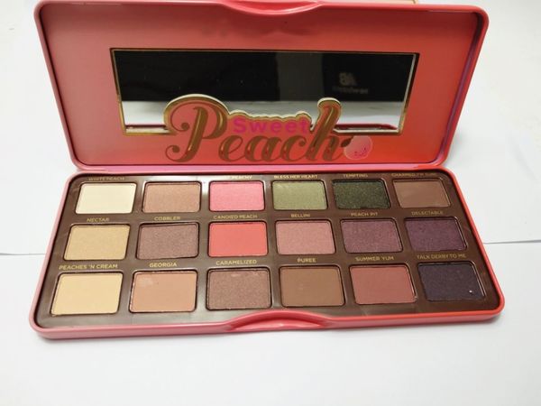 

dropshipping eyeshadow palette sweet peach 18 color eye shadow palettes brand eye shadow collection makeup christmas gift ing