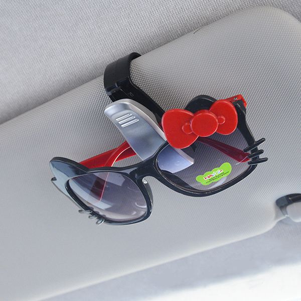 

car sun visor glasses clip clamp sunglasses bracket case for mini cooper s jcw r55 f55 f60 smart 453 fortwo forfour accessories