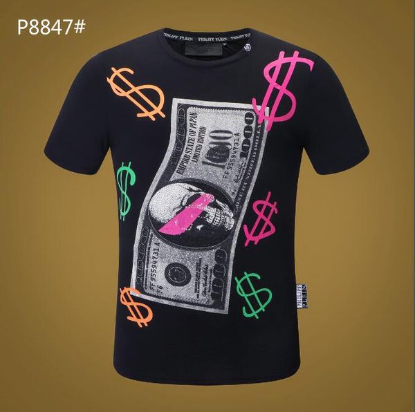 

Printed phillip plain t hirt fa hion ca ual fitne cool o neck men 039 bear t hirt ummer hort leeve men clothing 8849