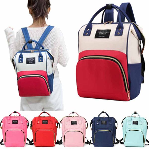 

Large Capacity Mummy Maternity Nappy Diaper Bag Infant Baby Travel Backpack Bottles Storage Nursing Bags For stroller Baby Care