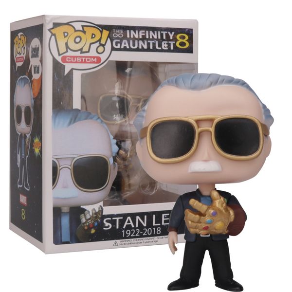 2019 Funko Pop Avengers Endgame Father Of Marvel Stan Lee Quake 01 Action Figure Collection Toys For Children Christmas Gift 2020 New From