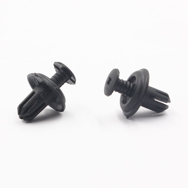 

500pcs plastic fastener clips 6mm expanding rivet for universal retainer clip