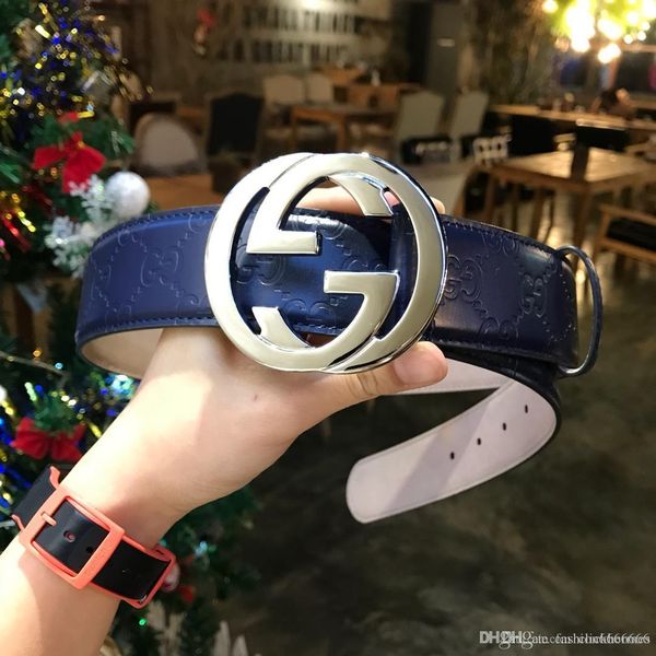 

2019 brand famous designer belts men male genuine leather casual buckle strap for jeans ceinture with box, Black;brown