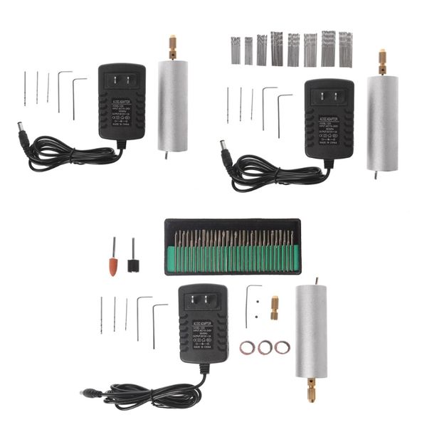 

mini aluminum electric motor hand drill micro rotary drill cutting drilling set
