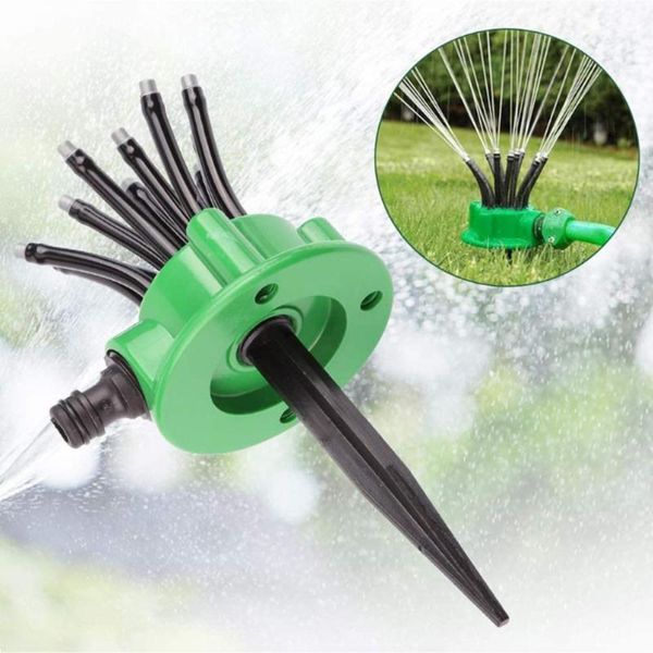 

360 degree rotating sprinkler noodle head water sprinkler garden watering for garden irrigation roof cooling tools