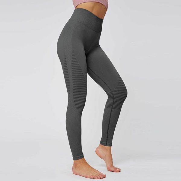 

yoga outfits european and american seamless pants female high waist hips tights sports running stretch breathable quick-drying fitness, White;red