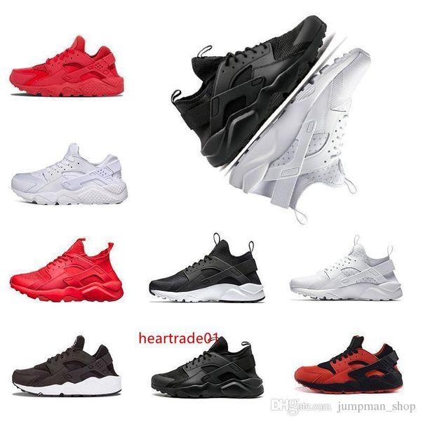 

huarache wholesale running shoes men women triple white black red grey mens womens huaraches trainer sports shoes sneakers size 36-45