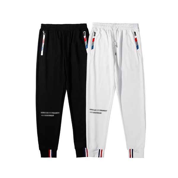 

New de igner weatpant france brand moncler logo print 3d embroidery men pant imported cotton women track pant loo e ca ual